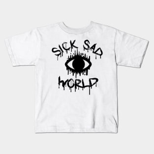 sick sad world - daria Kids T-Shirt